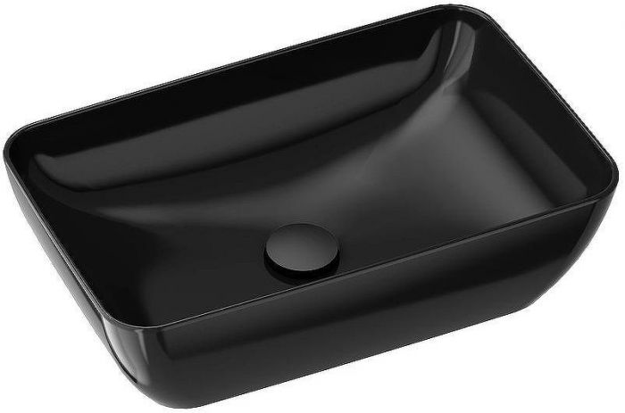 Раковина-чаша Ravak Uni Slim R 50 XJX03150000 Черная глянцевая