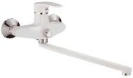 Смеситель для ванны Shevanik S5022F универсальный цвет Белый Хром