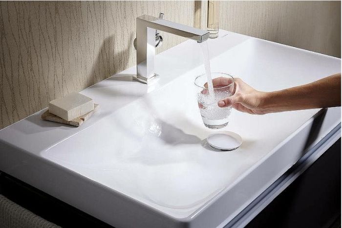 Смеситель для раковины Hansgrohe Tecturis E 73020000 Хром
