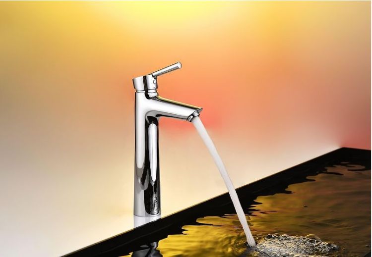 Смеситель для раковины Abelsberg Solida AMF20091CH цвет Глянцевый хром