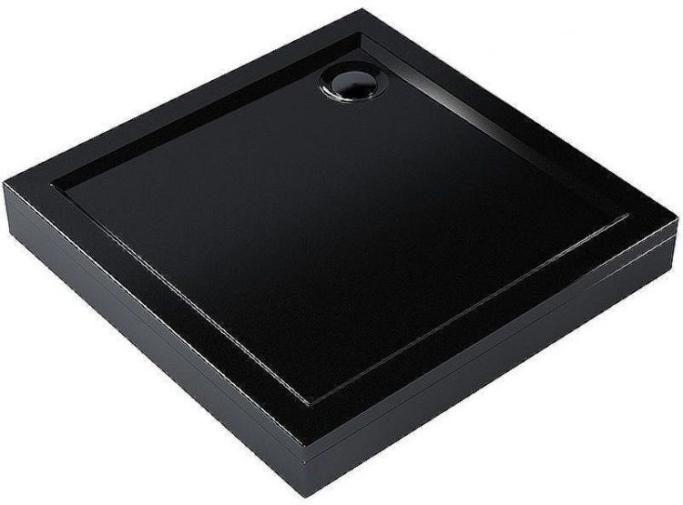 Акриловый поддон для душа Melodia della vita Eletto 80x80 MTYET8080bk Черный