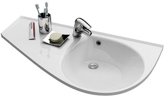 Раковина Ravak Avocado 85 L XJ1L1100000 Белая