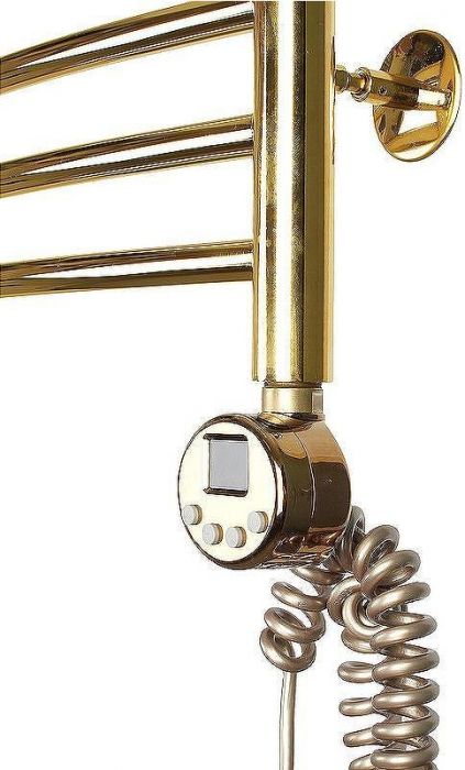 Электрический полотенцесушитель Domoterm Калипсо П10 500x800 ER Золото