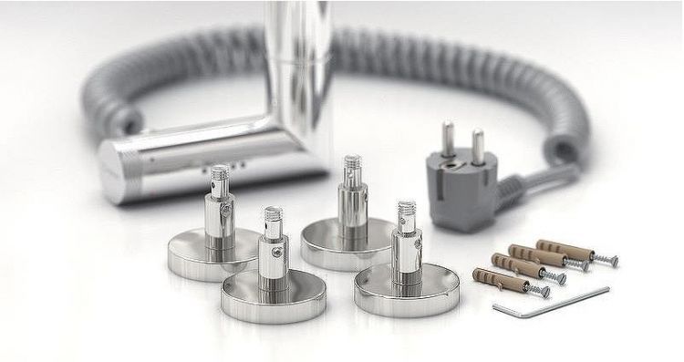 Электрический полотенцесушитель Сунержа Элегия 2.0 600x600 L 00-5218-6060 Хром