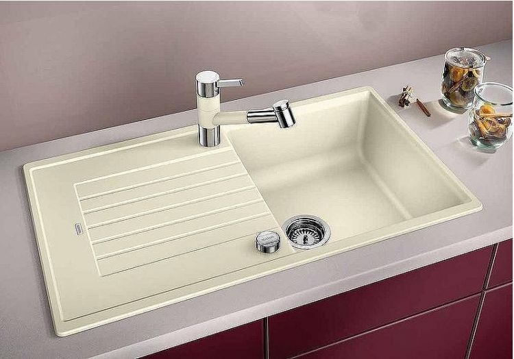 Кухонная мойка Blanco Zia 5S 520515 Белая Кухонная мойка Blanco Zia 5S 520515 Белая