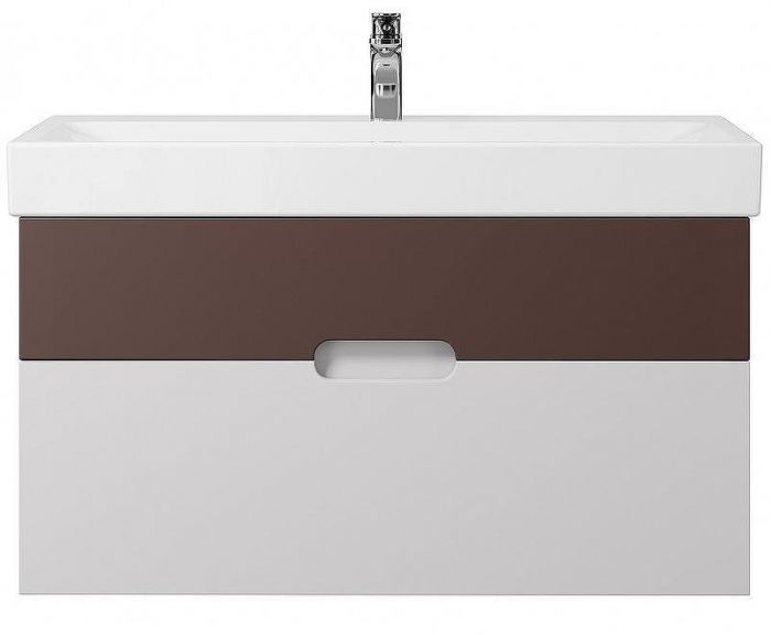 Тумба под раковину Creto Malibu 100 7-1079CS подвесная Chocolate Soft