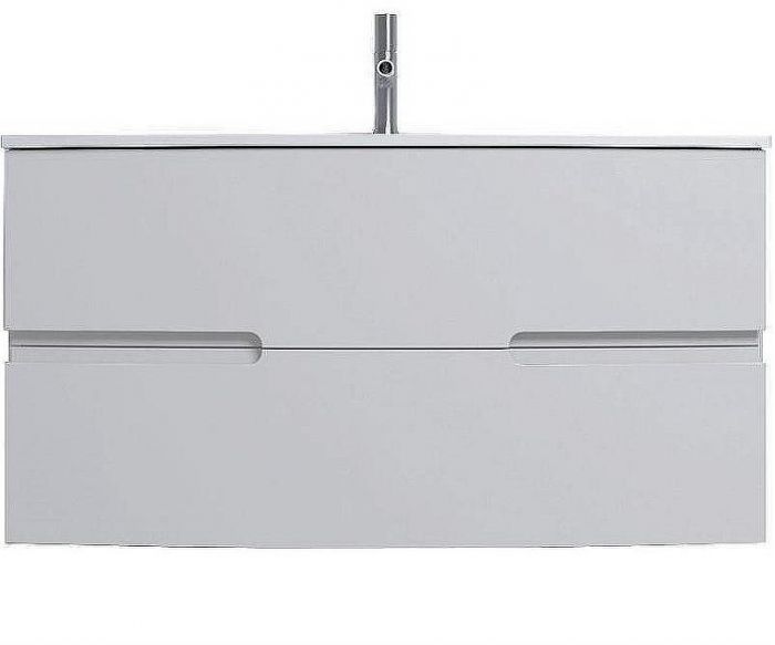 Тумба под раковину Jacob Delafon Nona 100 EB1889RU-G1C подвесная Белая глянцевая