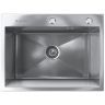 Кухонная мойка Ulgran Steel US 600-001 Брашированная сталь