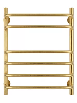 Полотенцесушитель электрический Secado Мерида 5 60x60 золото матовое