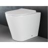 Унитаз CERAMICANOVA Highlight Rimless напольный приставной CN1812