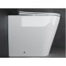 Унитаз CERAMICANOVA Highlight Rimless напольный приставной CN1812