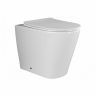 Унитаз CERAMICANOVA Highlight Rimless напольный приставной CN1812