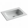 Раковина накладная CERAMICANOVA Grace прямоугольная, без отверстия под смеситель, CN7011wx