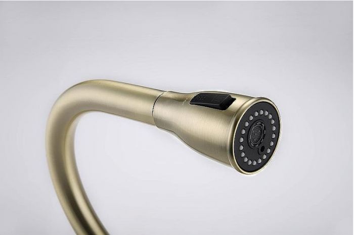 Смеситель для кухни Paulmark Lange La214212-BR Бронза