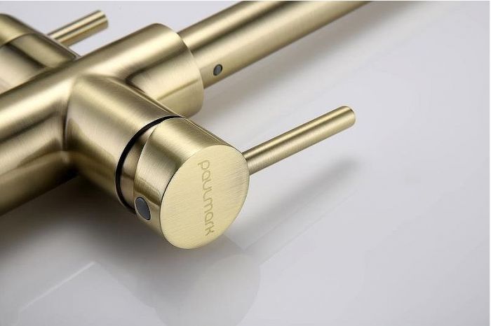 Смеситель для кухни Paulmark Lange La214212-BR Бронза