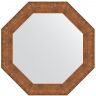 Зеркало Evoform Octagon 71х71 BY 7409 в багетной раме - Медная кольчуга 88 Зеркало Evoform Octagon 71х71 BY 7409 в багетной раме - Медная кольчуга 88
