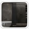 Зеркало Mixline Стив-3 70 548631 с подсветкой с сенсорным выключателем, подогревом и часами
