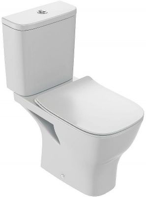 Унитаз компакт Jacob Delafon Struktura UJAJ102-WTE без бачка и сиденья