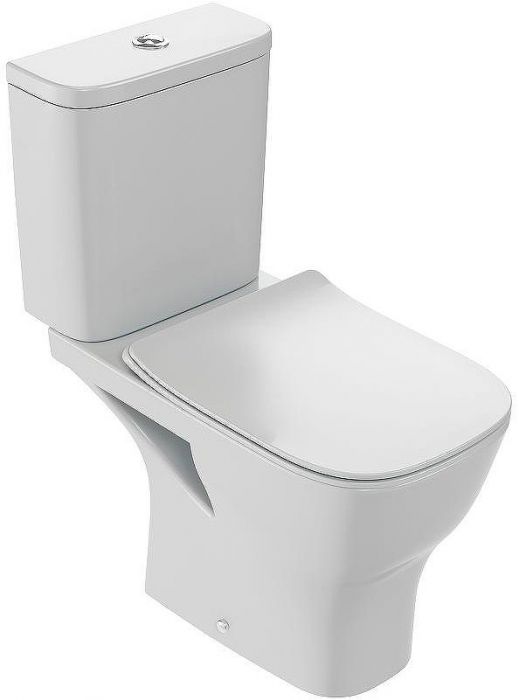 Унитаз компакт Jacob Delafon Struktura UJAJ102-WTE без бачка и сиденья