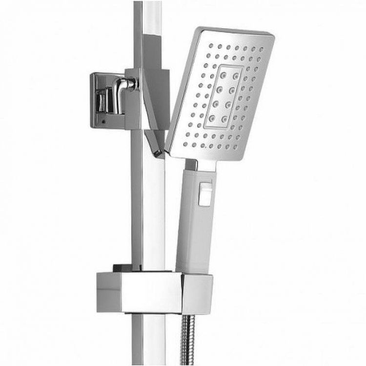 Душевая система Rose R16F R1636F Белая Хром