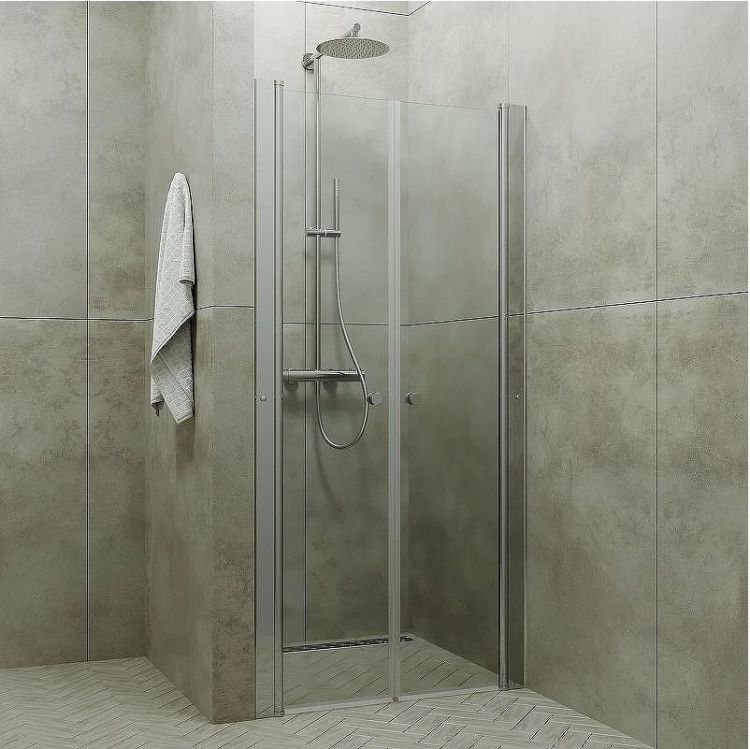 Душевая дверь Triton Дабл 100 Щ0000036862 профиль Хром стекло прозрачное