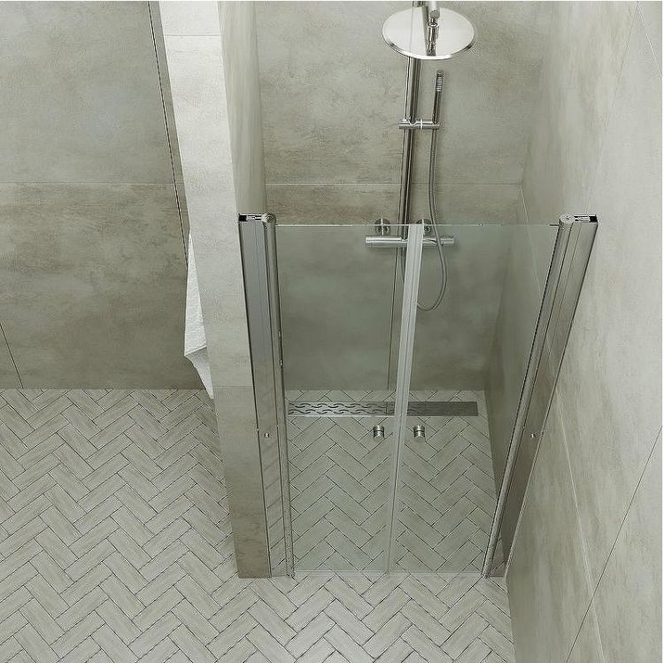 Душевая дверь Triton Дабл 100 Щ0000036862 профиль Хром стекло прозрачное