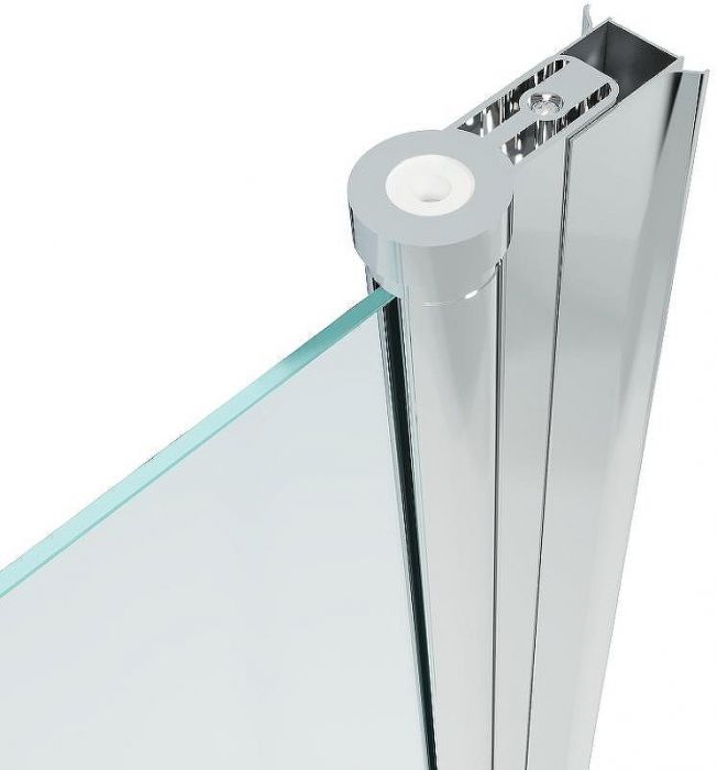 Душевая дверь Triton Дабл 100 Щ0000036862 профиль Хром стекло прозрачное