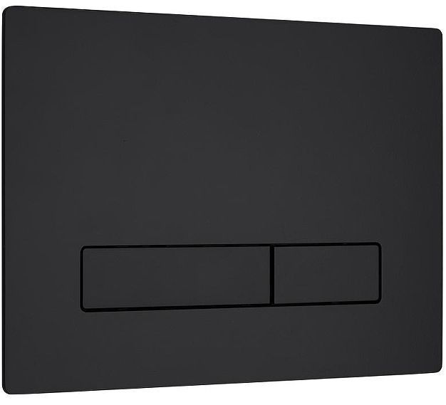 Клавиша смыва KK POL Vitrum Metal Slim 350/PSM/011-00-00 цвет Черный матовый