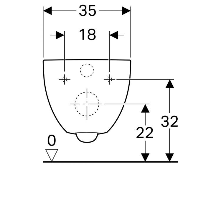 Унитаз Keramag Acanto, 500.600.01.8