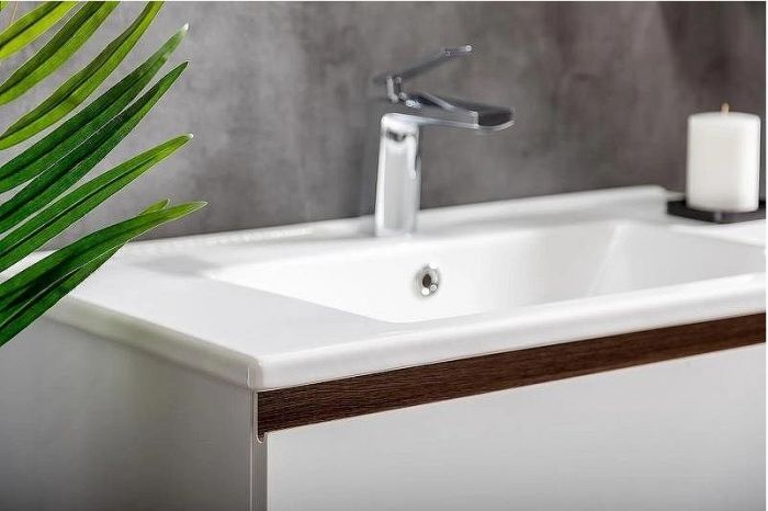 Тумба под раковину Boheme Armadi Art Capolda 85 849-085-WW подвесная Белая Дерево