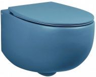 Унитаз AeT Dot 2.0 S555T0R0V6140 подвесной Голубой матовый без сиденья