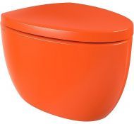 Унитаз Bocchi Etna 1116-012-0129 подвесной Оранжевый глянцевый без сиденья