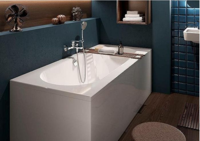 Смеситель для ванны Villeroy&Boch O.Novo TVT10400100061 Хром