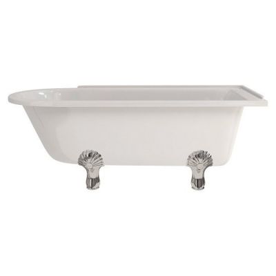 Ванна Burlington Hampton 170 x 75см, правостороняя (без ножек), цвет Белый