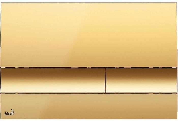 Клавиша смыва Alcaplast Basic M1725 Золото