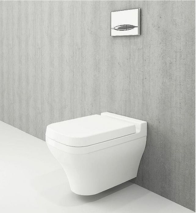 Унитаз Bocchi Scala 1080-001-0129 подвесной Белый глянцевый без сиденья