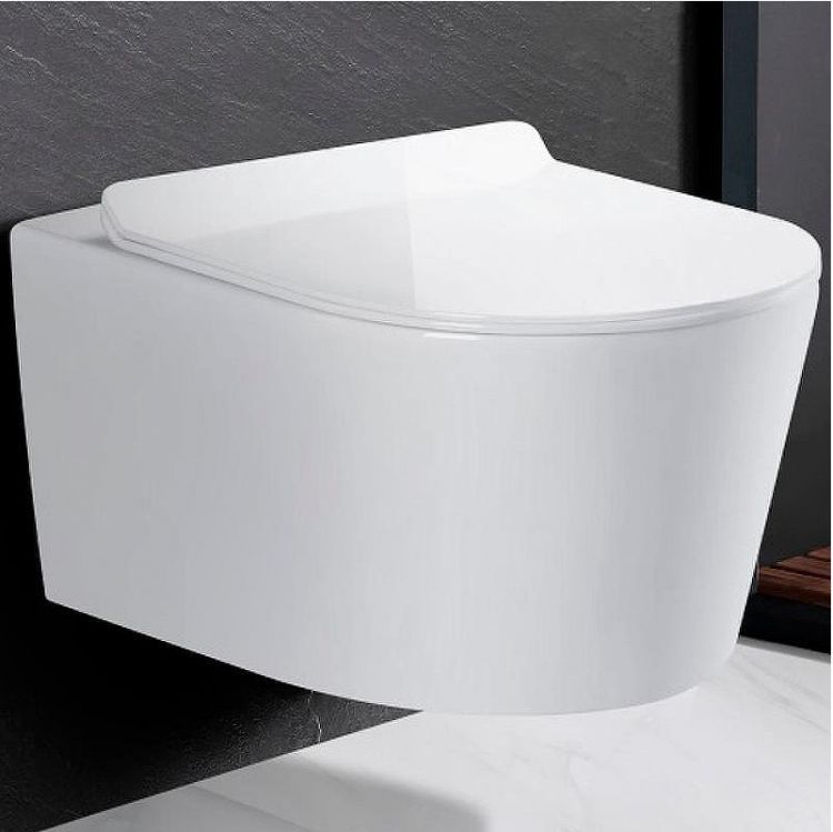 Унитаз Royce Voodoo RCT-143105WH подвесной с сиденьем Микролифт