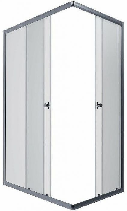 Душевой уголок Triton Вента-Хром 100х80 Щ0000057860 профиль Хром стекло прозрачное