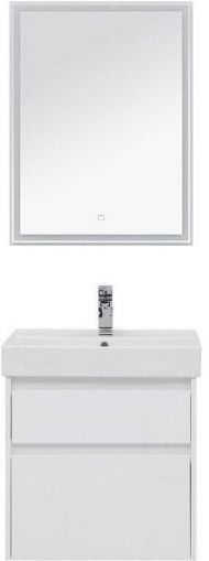 Комплект мебели для ванной Aquanet Nova Lite 60 242921 подвесной Белый