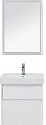 Комплект мебели для ванной Aquanet Nova Lite 60 242921 подвесной Белый