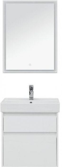 Комплект мебели для ванной Aquanet Nova Lite 60 242921 подвесной Белый