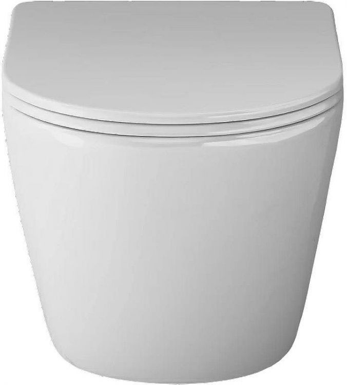 Комплект унитаза с инсталляцией AM.PM Like IS100101.801900 с сиденьем Микролифт и Белой глянцевой клавишей смыва