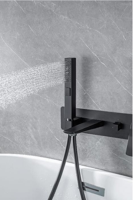 Смеситель для ванны Allen Brau Infinity 5.21007-31 Черный матовый
