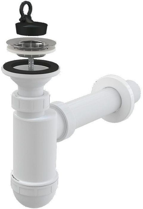 Сифон для раковины Alcaplast AG210512432 (A410) Белый