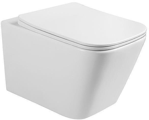 Комплект унитаза с инсталляцией Charus SET.114W.11.3 цвет Белый с сиденьем Микролифт и клавишей смыва цвет Белый глянец