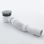 Сифон для душевого поддона McAlpine MRS6C-SLF-65 цвет Белый Хром