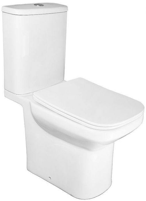 Унитаз компакт Azario Wandy AZ-56D цвет Белый с бачком и сиденьем Микролифт