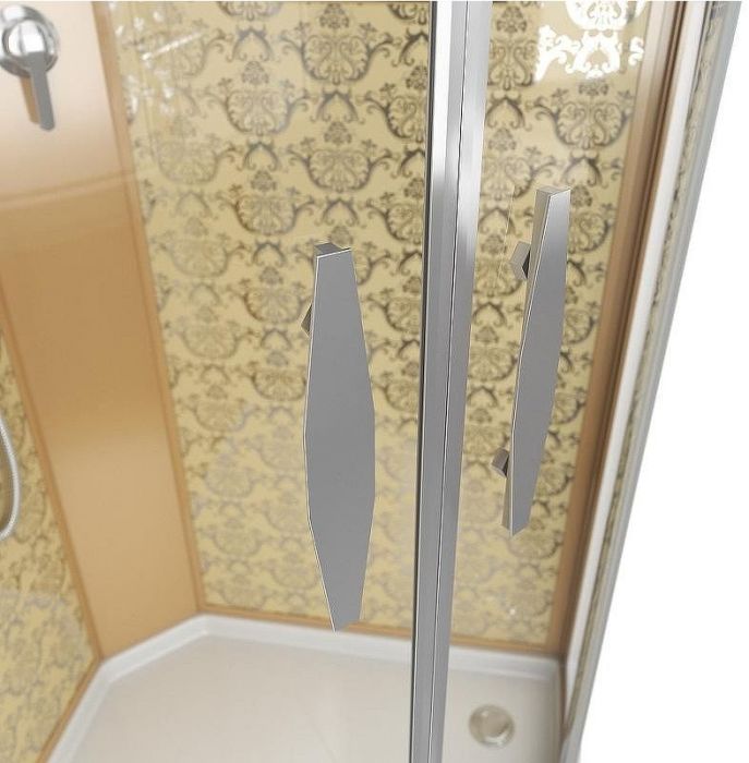 Душевая кабина Niagara Luxe NG-7715GBK 90x90 без гидромассажа