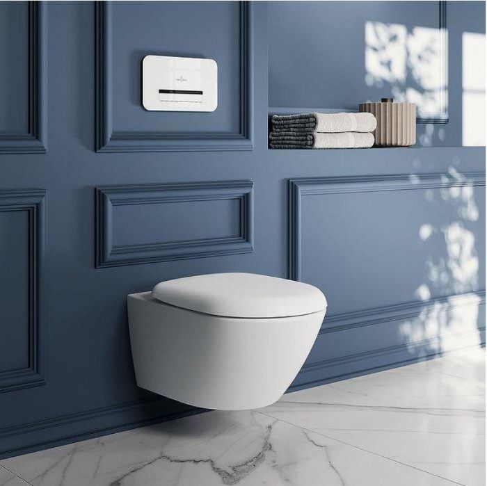 Унитаз Villeroy&Boch Antao 4674T0RW подвесной цвет Stone White без сиденья