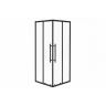 Душевой уголок Esbano Flex 100x100 ESOGF100KVB профиль Черный стекло прозрачное